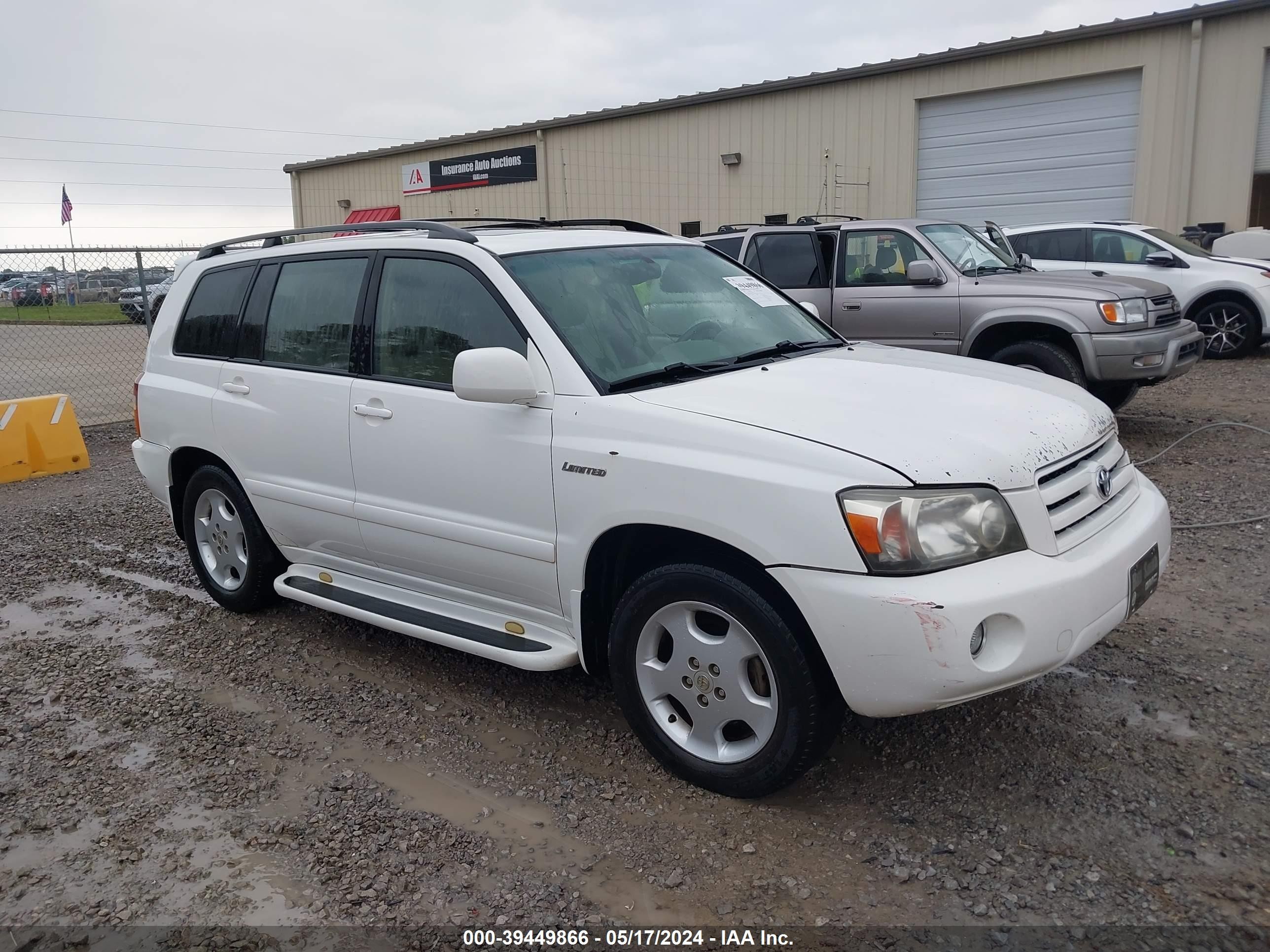 TOYOTA HIGHLANDER 2004 jtedp21a240041151