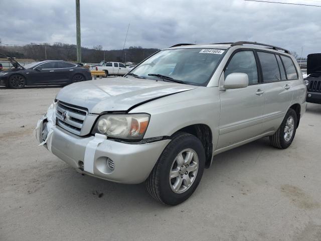 TOYOTA HIGHLANDER 2005 jtedp21a250049476