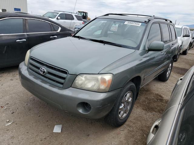 TOYOTA HIGHLANDER 2005 jtedp21a250050787