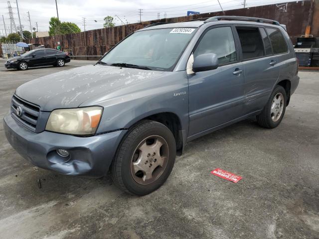 TOYOTA HIGHLANDER 2005 jtedp21a250065208