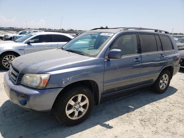 TOYOTA HIGHLANDER 2006 jtedp21a260104431