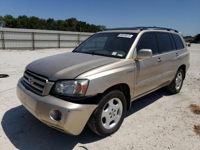 TOYOTA HIGHLANDER 2004 jtedp21a340021698