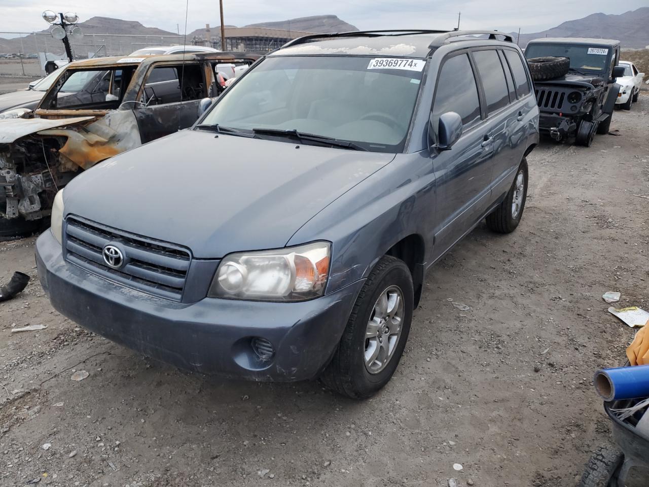 TOYOTA HIGHLANDER 2004 jtedp21a340042339