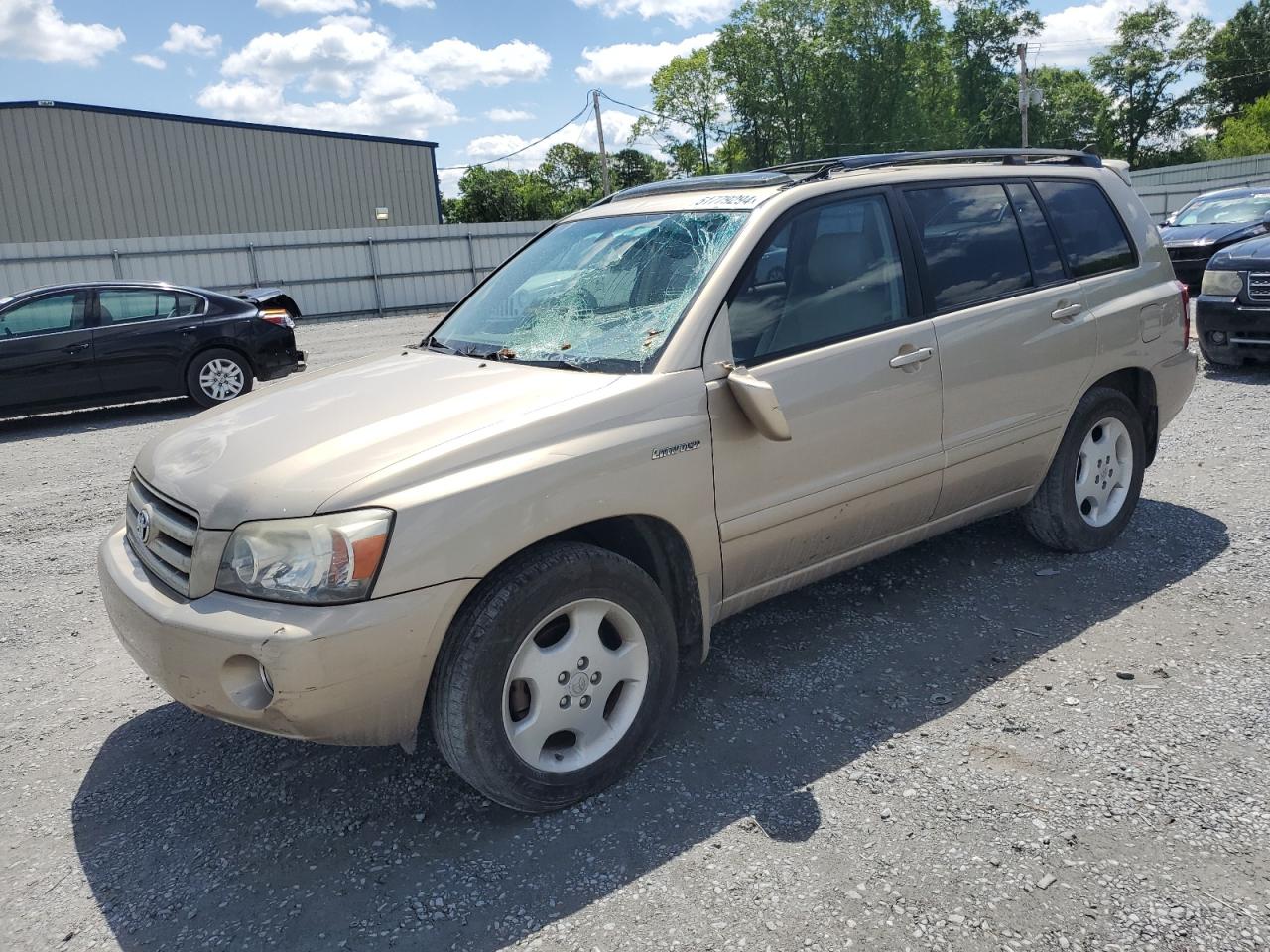 TOYOTA HIGHLANDER 2006 jtedp21a360101344