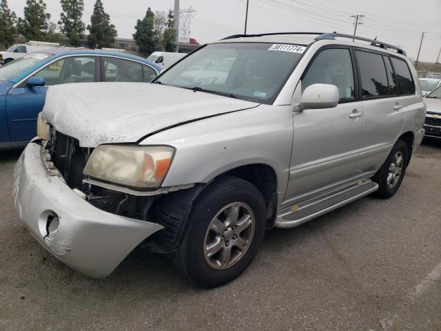 TOYOTA HIGHLANDER 2006 jtedp21a360107354