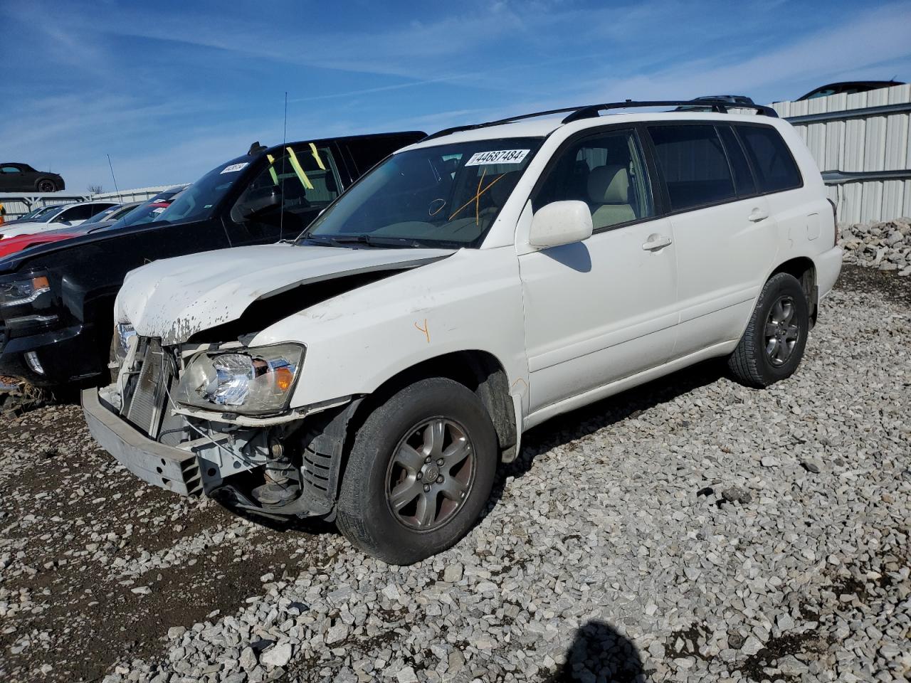 TOYOTA HIGHLANDER 2006 jtedp21a360108889