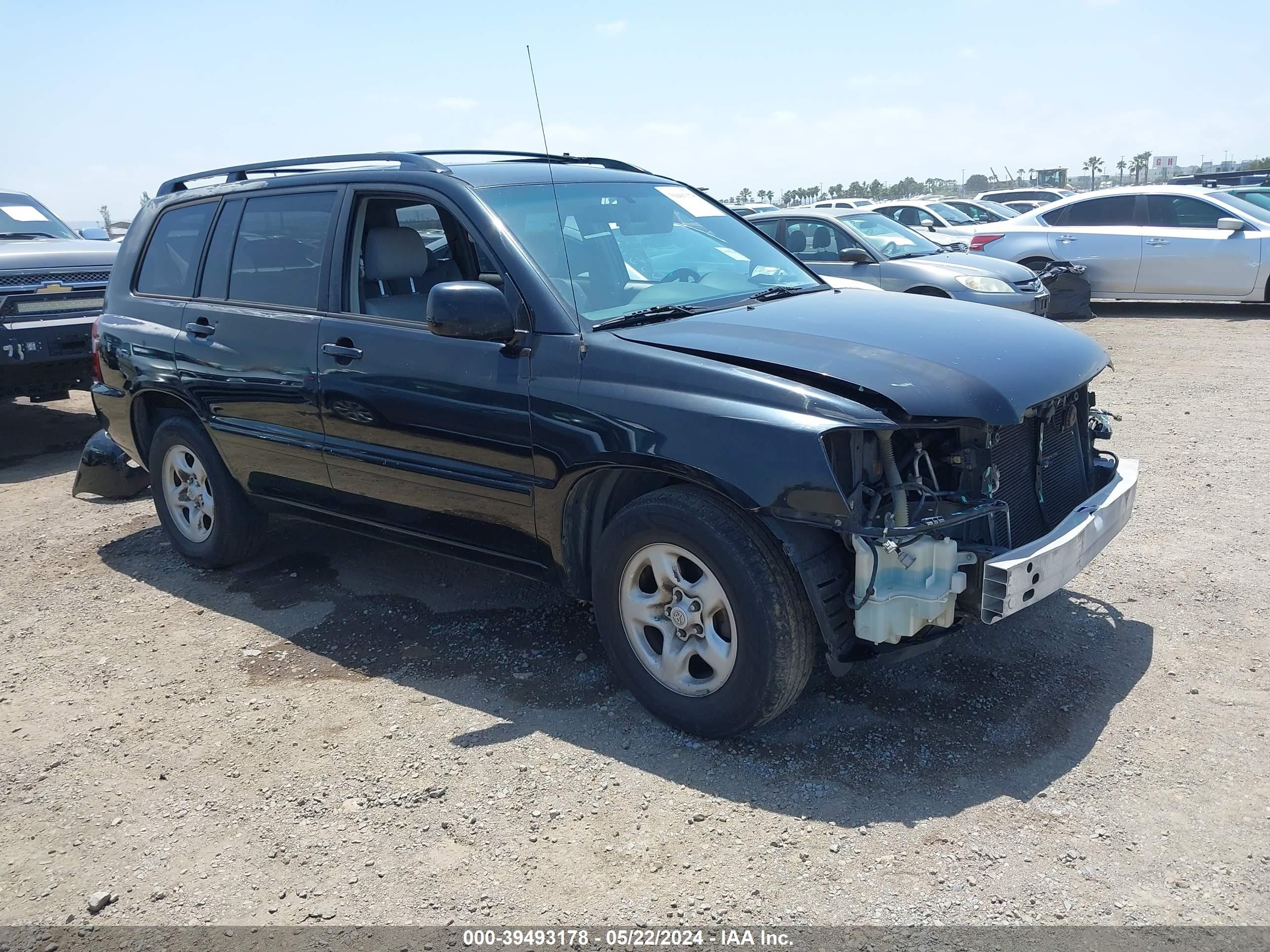 TOYOTA HIGHLANDER 2007 jtedp21a370140890