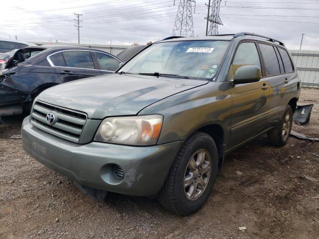 TOYOTA HIGHLANDER 2005 jtedp21a450043582