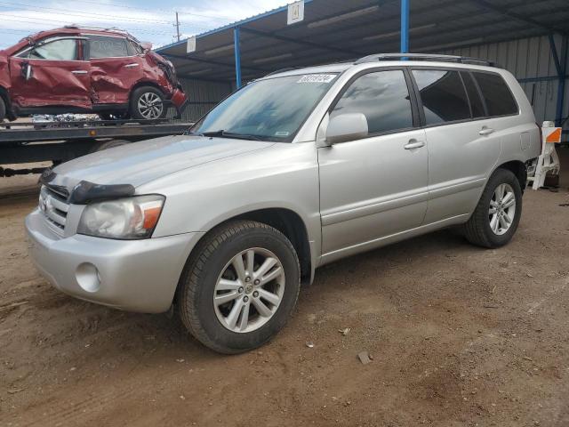 TOYOTA HIGHLANDER 2006 jtedp21a460104690