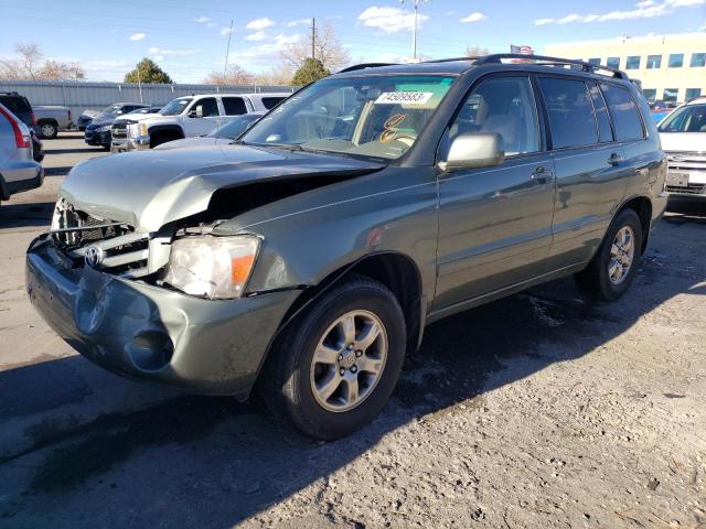 TOYOTA HIGHLANDER 2006 jtedp21a560095109