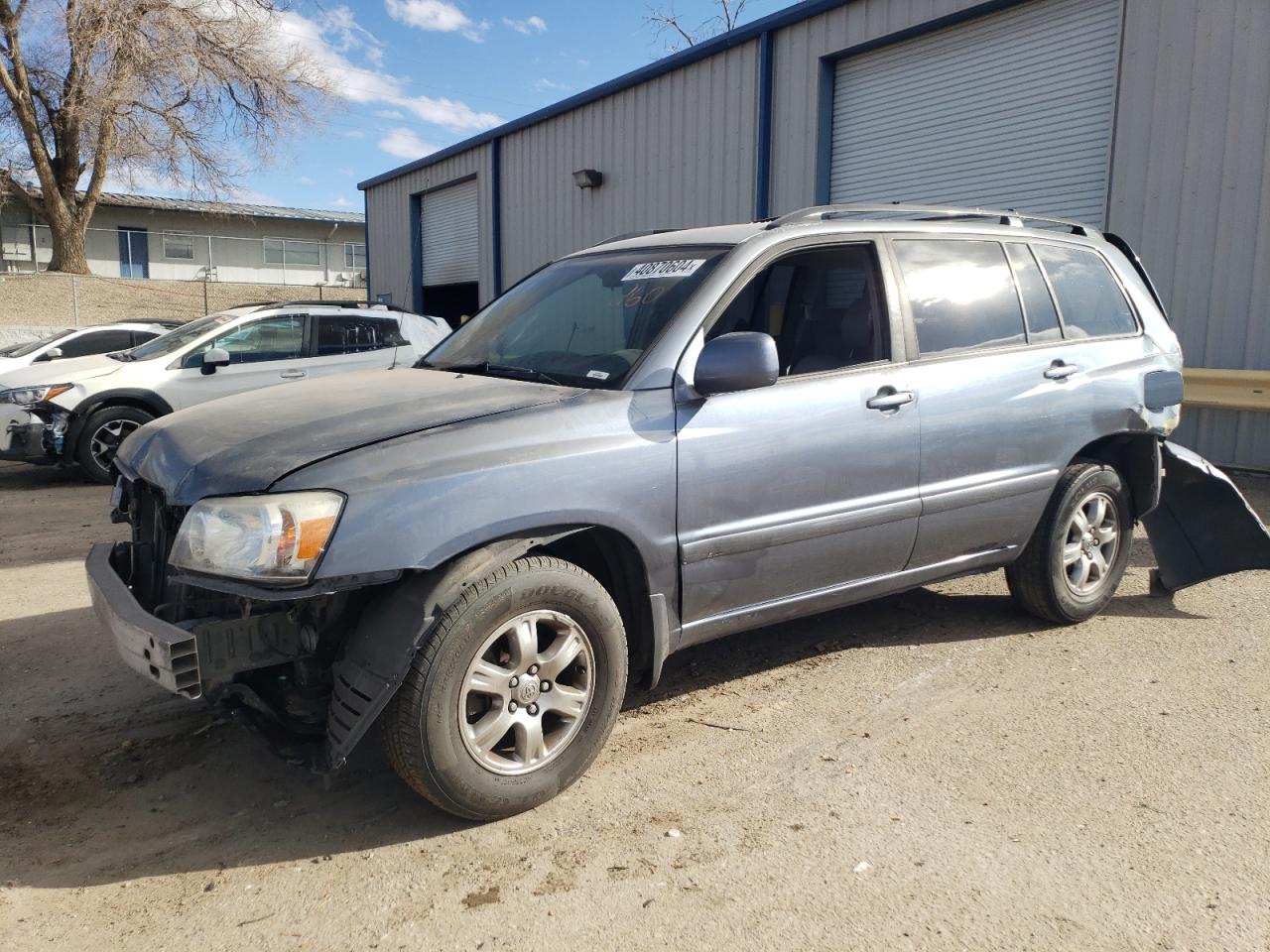 TOYOTA HIGHLANDER 2006 jtedp21a560101278