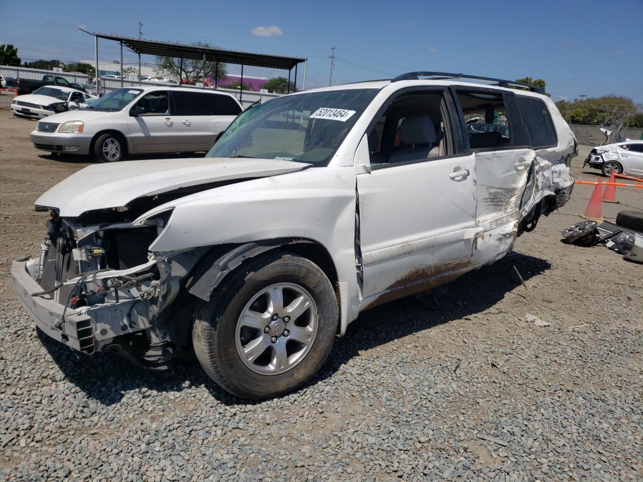 TOYOTA HIGHLANDER 2006 jtedp21a560110367