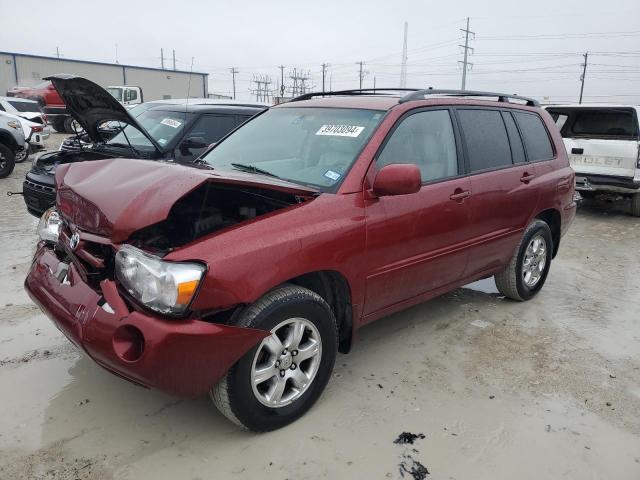 TOYOTA HIGHLANDER 2006 jtedp21a560114483