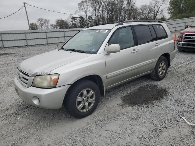 TOYOTA HIGHLANDER 2006 jtedp21a560118713