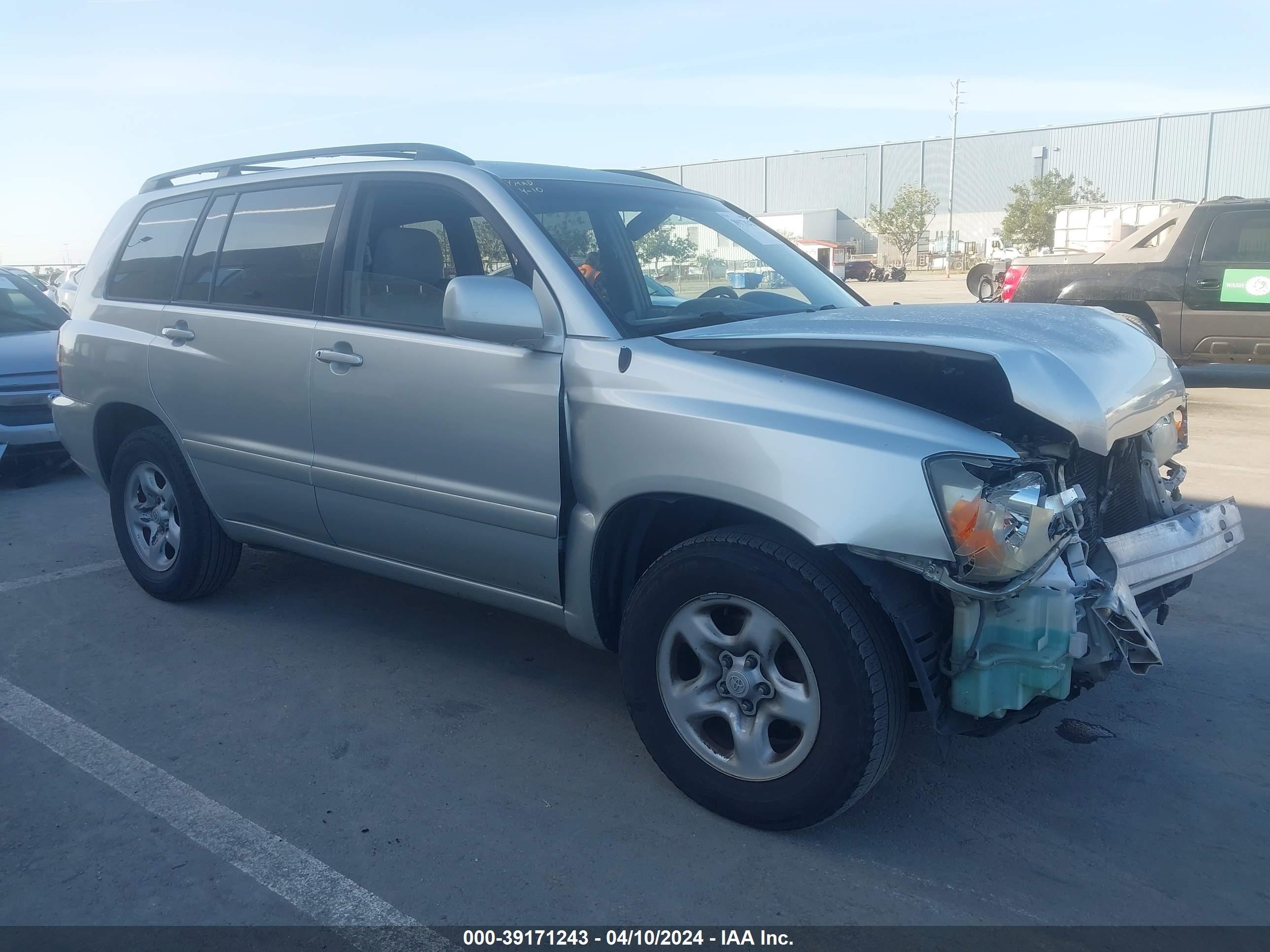 TOYOTA HIGHLANDER 2007 jtedp21a570140955