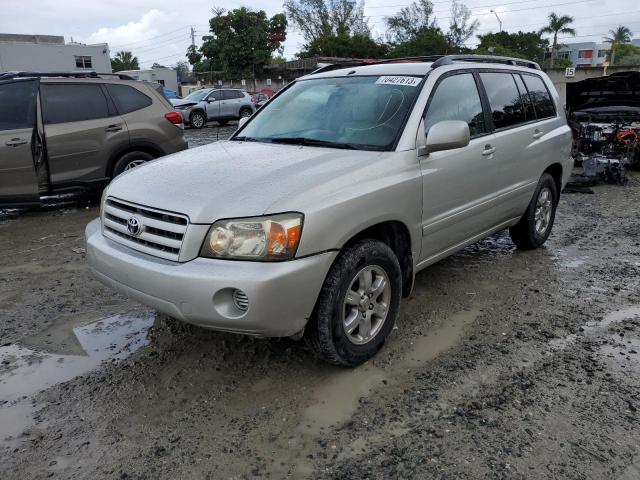 TOYOTA HIGHLANDER 2004 jtedp21a640026734