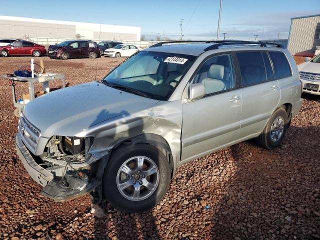 TOYOTA HIGHLANDER 2004 jtedp21a640032324