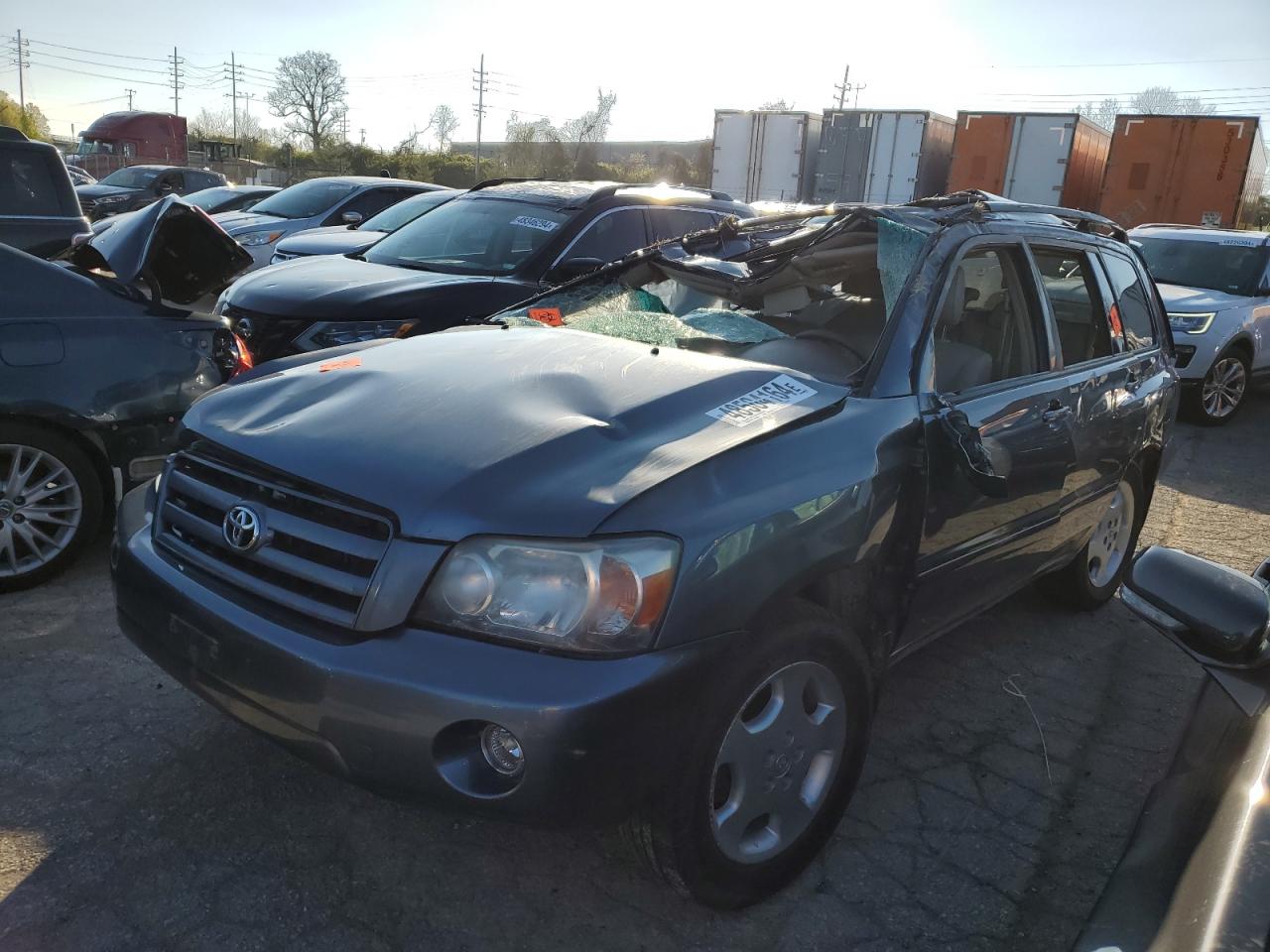 TOYOTA HIGHLANDER 2004 jtedp21a640036213