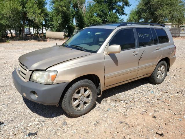 TOYOTA HIGHLANDER 2005 jtedp21a650052509