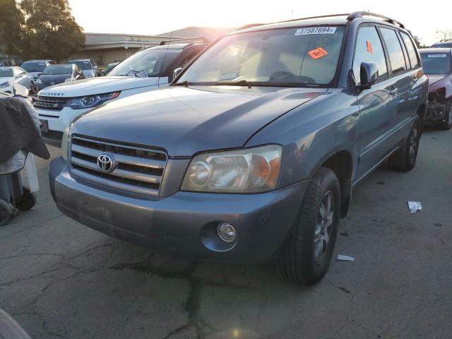 TOYOTA HIGHLANDER 2005 jtedp21a650060058