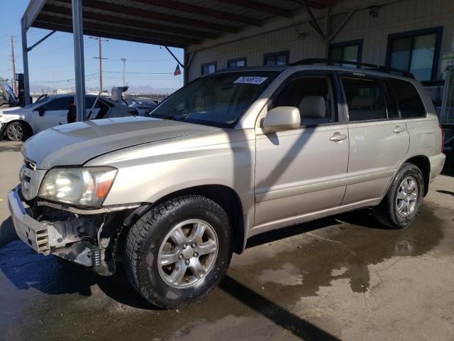 TOYOTA HIGHLANDER 2005 jtedp21a650080066