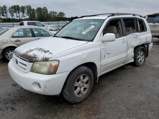 TOYOTA HIGHLANDER 2006 jtedp21a660098410