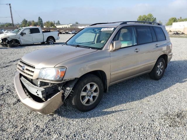 TOYOTA HIGHLANDER 2006 jtedp21a660106070