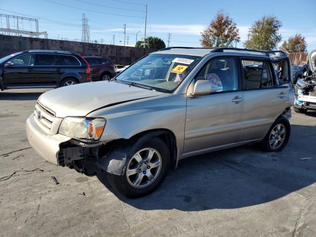 TOYOTA HIGHLANDER 2006 jtedp21a660106294