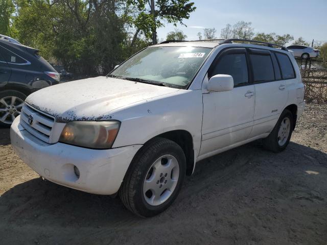 TOYOTA HIGHLANDER 2006 jtedp21a660111799