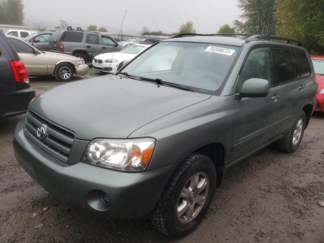 TOYOTA HIGHLANDER 2006 jtedp21a660113651