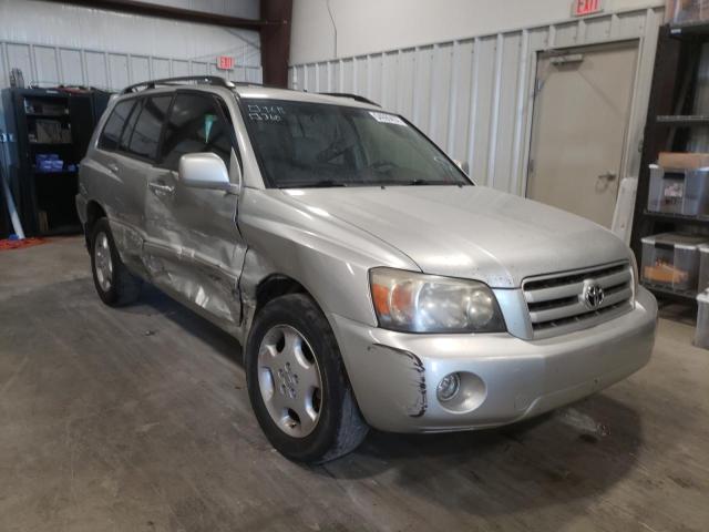 TOYOTA HIGHLANDER 2007 jtedp21a670129494