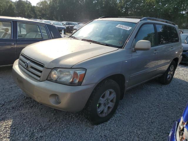 TOYOTA HIGHLANDER 2007 jtedp21a670132427