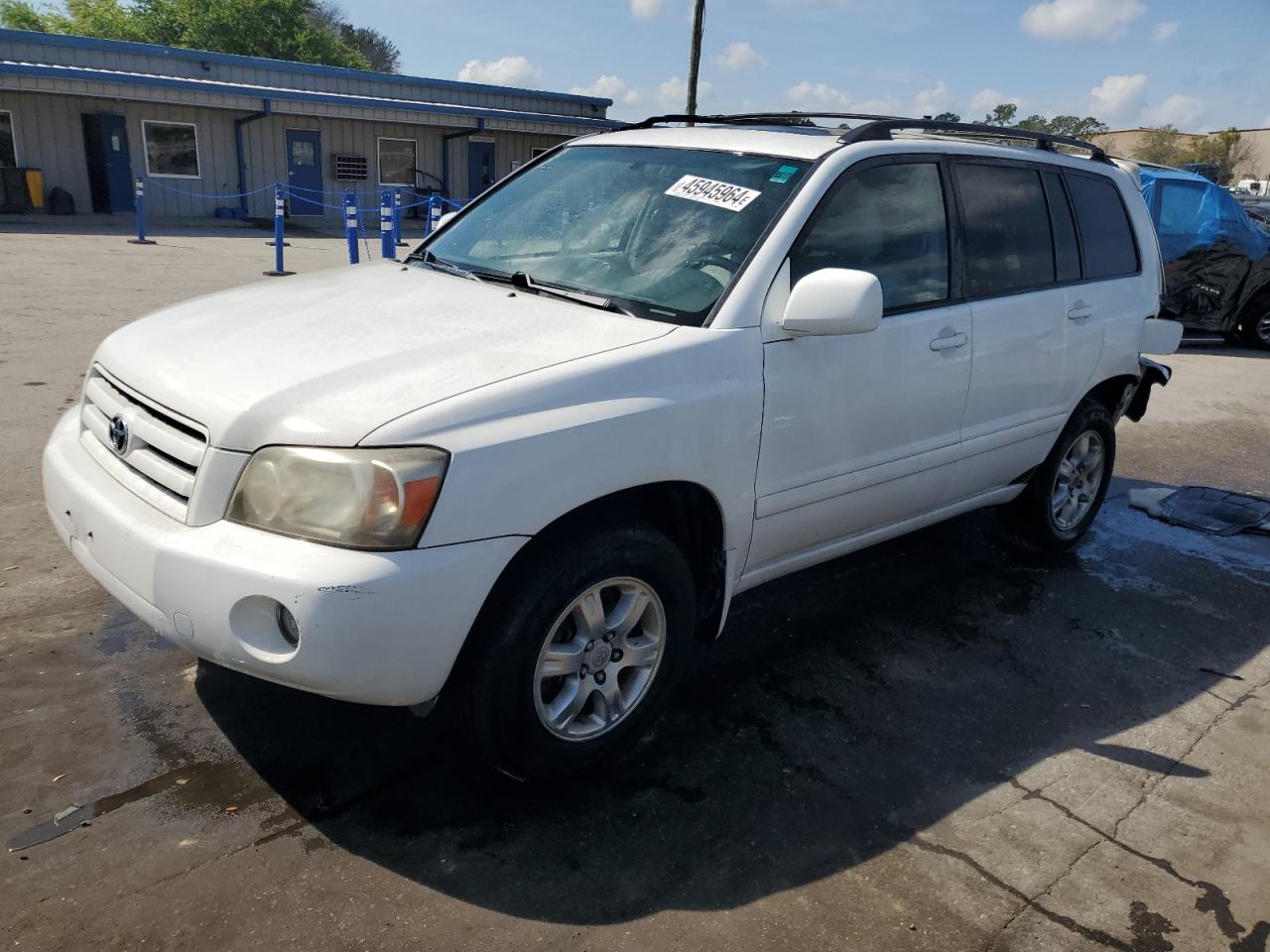 TOYOTA HIGHLANDER 2007 jtedp21a670140995