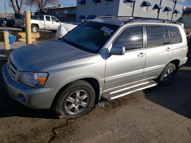 TOYOTA HIGHLANDER 2007 jtedp21a670147302