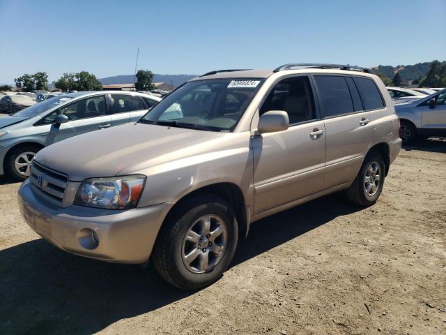 TOYOTA HIGHLANDER 2004 jtedp21a740028508