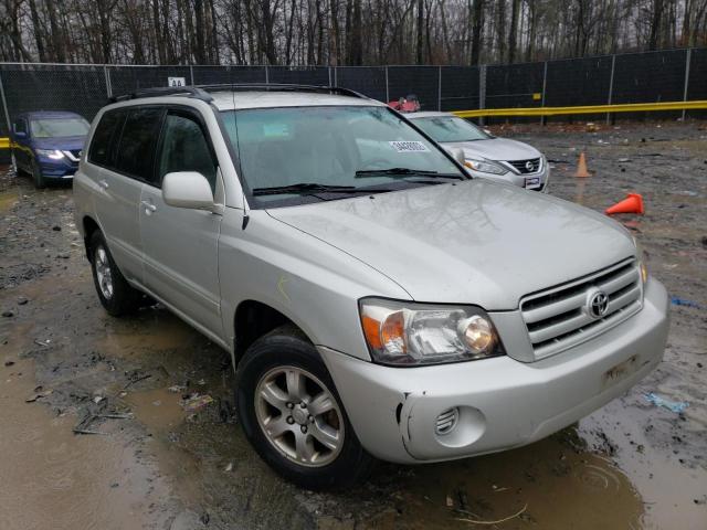 TOYOTA HIGHLANDER 2004 jtedp21a740032476