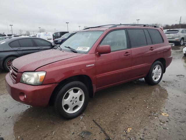 TOYOTA HIGHLANDER 2004 jtedp21a740036138