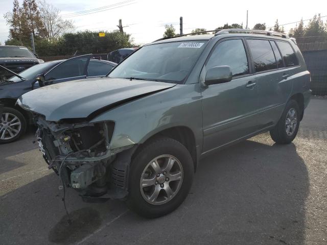 TOYOTA HIGHLANDER 2006 jtedp21a760107096