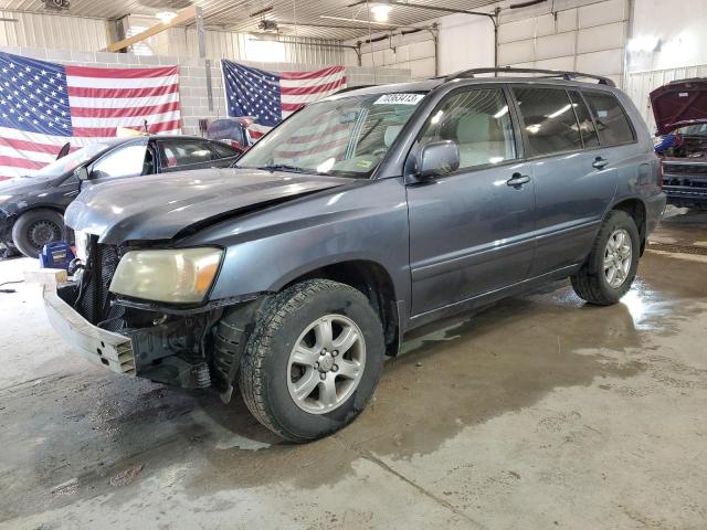 TOYOTA HIGHLANDER 2006 jtedp21a760114291