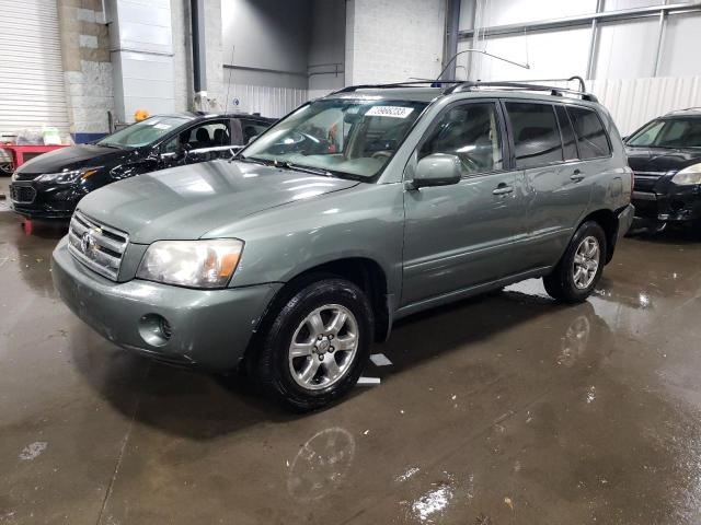 TOYOTA HIGHLANDER 2006 jtedp21a760114789