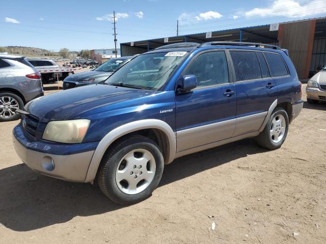 TOYOTA HIGHLANDER 2004 jtedp21a840011149