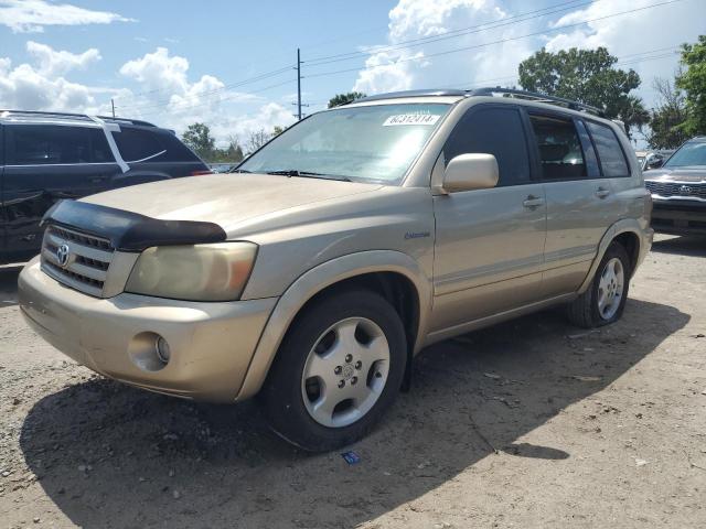 TOYOTA HIGHLANDER 2004 jtedp21a840014617