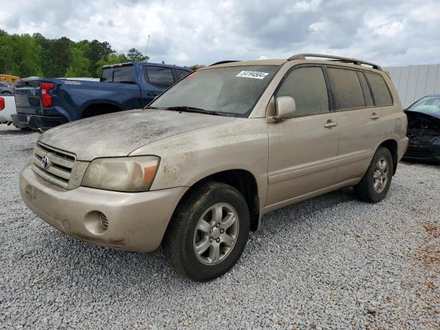 TOYOTA HIGHLANDER 2005 jtedp21a850046551