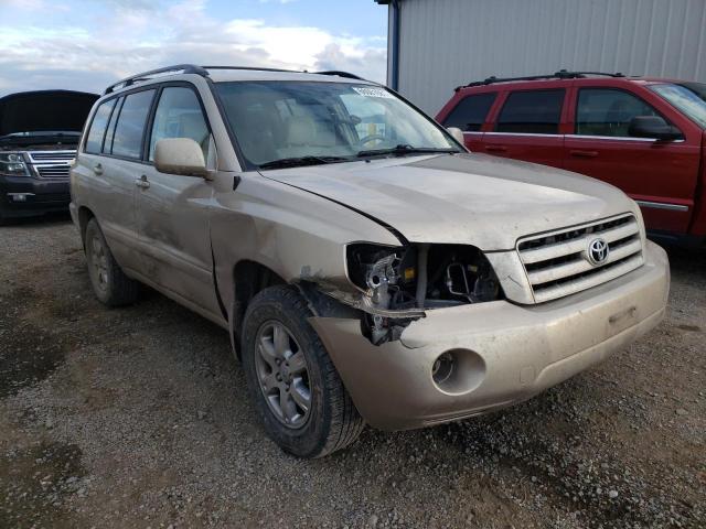 TOYOTA HIGHLANDER 2005 jtedp21a850048557