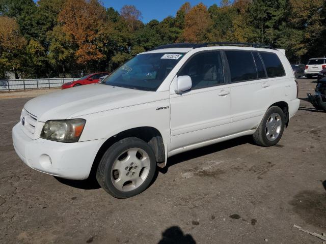 TOYOTA HIGHLANDER 2005 jtedp21a850051488