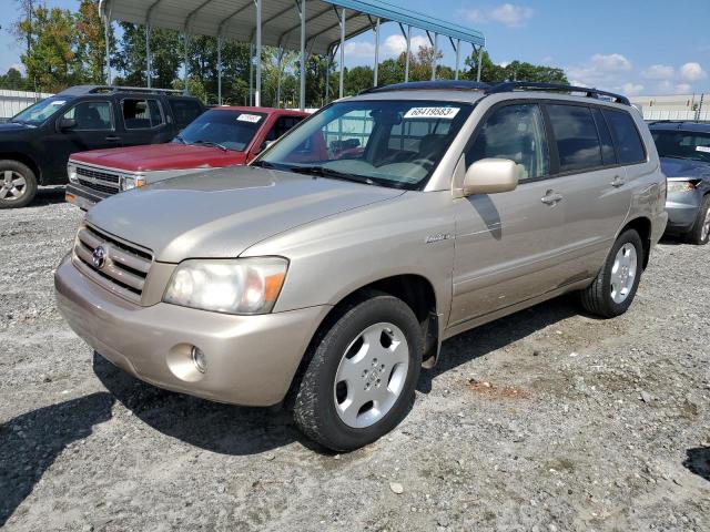 TOYOTA HIGHLANDER 2005 jtedp21a850061616