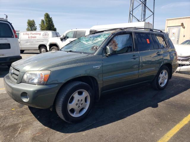 TOYOTA HIGHLANDER 2006 jtedp21a860100657