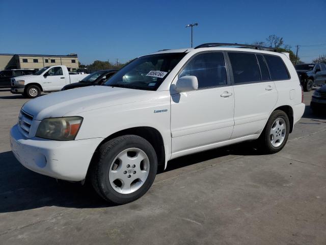 TOYOTA HIGHLANDER 2006 jtedp21a860106989