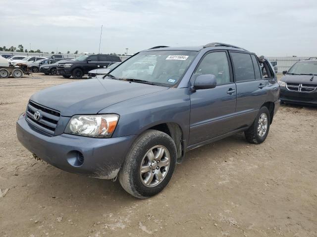 TOYOTA HIGHLANDER 2007 jtedp21a870128461