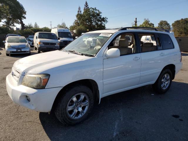 TOYOTA HIGHLANDER 2007 jtedp21a870129836